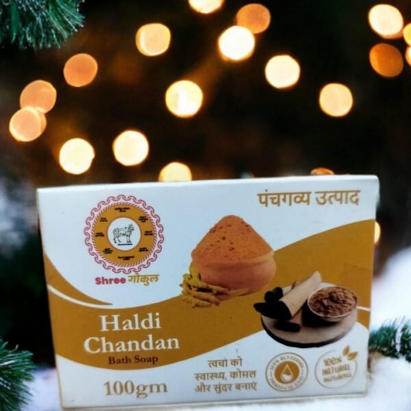 Gokul Godham Haldi Chandan Herbal Bath Soap